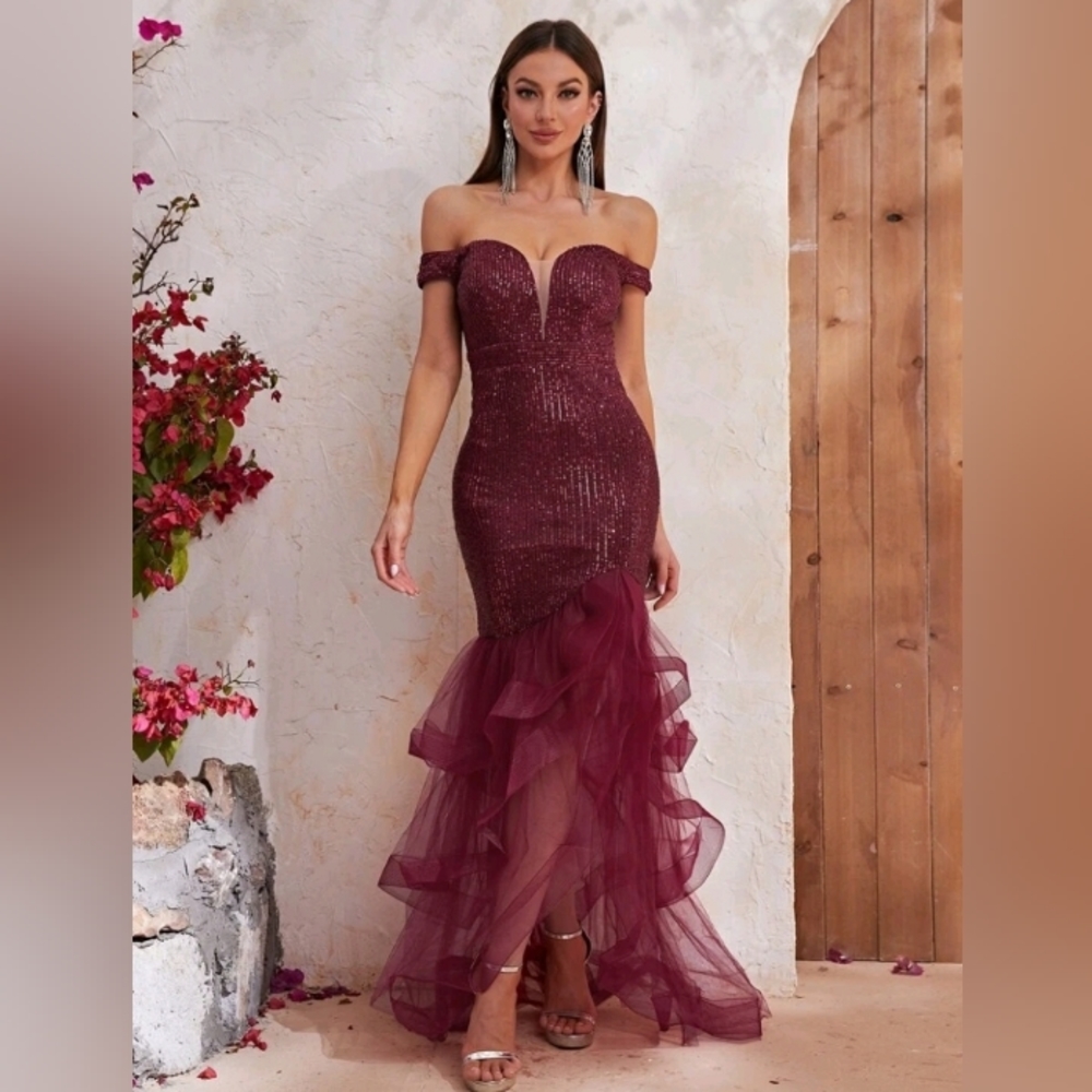 Giffniseti Sequin Formal Dress